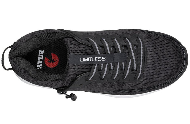 BILLY BLACK LIMITLESS Dame lynlåssko – Ekstra bred sål - Seniorpleje - Sko & støvler med lynlås - BILLY - BW25179-001(XDR37) - - 37 (EKSTRA BRED) -