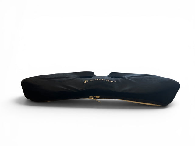 ErgoCurve – ergonomisk siddepude til skåleformede bilsæder - Seniorpleje - Halebenspuder - Healthfix GmBh - SPL-Heal07 - - Sort -