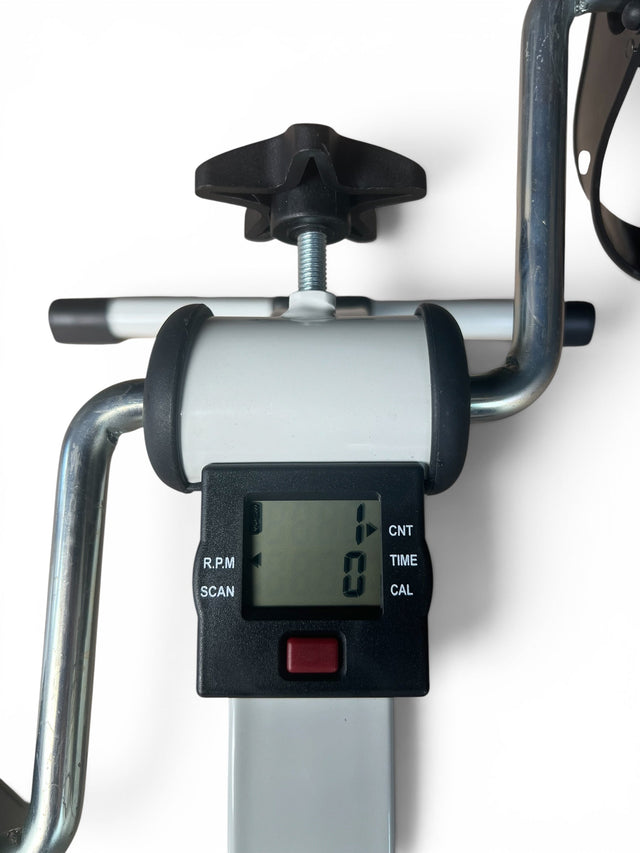 Foldbar digital pedaltræner 2,3 kg. Smart, ultra let og enkel at bruge. HVID - Seniorpleje - Pedaltrænere - MOBIAK - MOK-0803156 - -