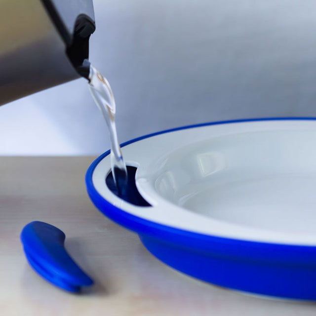 KEEP WARM – Varmetallerken der holder din mad varm eller kold længere. GRÅ - Seniorpleje - Ergonomiske drikkekopper - Ornamin - ORN-M201-27 - -