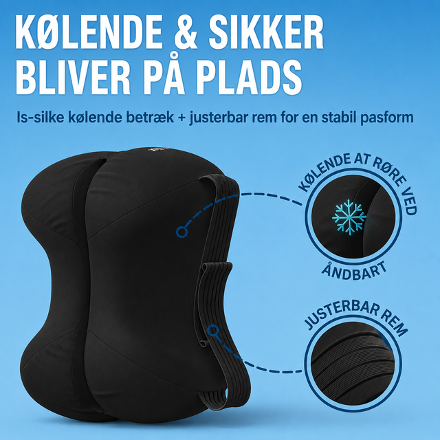 Side-Sleeper – justerbar knäkudde för sidoliggare