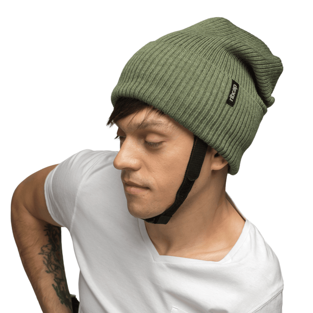 “LENNY” RIBCAP hovedbeskyttelse - Vores favorit og klassikker. CE + MDR godkendt - Seniorpleje - Hovedbeskyttelse - Ribcap - RIB-RIBLENANTHSM 01 - Small -Sort/antrazit -