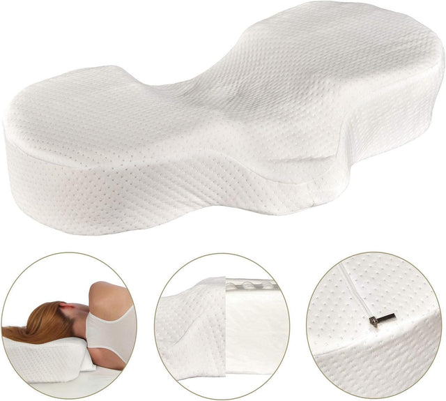 LOW CONTOUR – Ortopædisk & Ergonomisk hovedpude til optimal sovestilling - Seniorpleje - Hovedpude - Seniorpleje - SPL-FEL01 - -