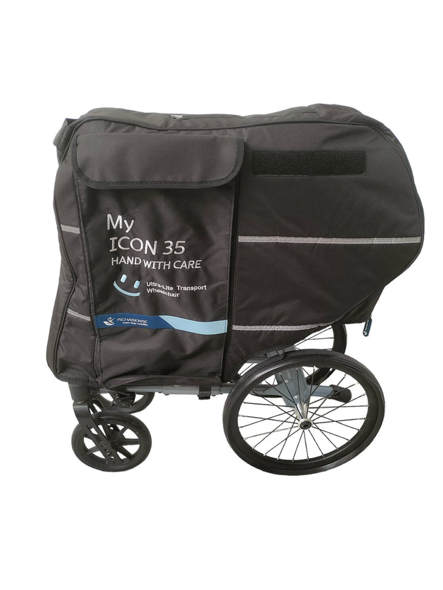 Transporttaske til vores skønne “TRAVEL-LIGHT” rejsekørestol - Seniorpleje - Transporttaske - Rehasense - RHS-7211NZ - - -