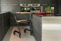Indendørs rollator PAGE - Luksuriøs & unikt design. Multifunktionel - Seniorpleje - Indendørs rollatorer - Saljol - SAJ-4058789007754 - Small - -