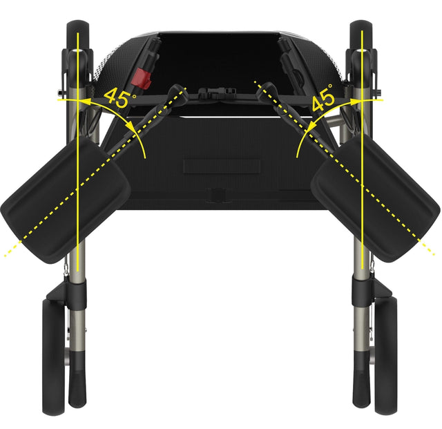 Navigator Air Outdoor - med smarte justerbare armstøtter (2 forskellige vinkler) - Seniorpleje - Udendørs rollatorer - Rehasense - RHS-NACHL600 - - -