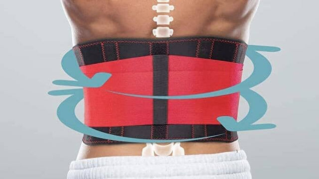 Støttebandage til lænd, mavebrok og nyrer - justerbar & svedtransportende. 4 størrelser - Seniorpleje - Støttebandage - Seniorpleje - VIGAMZ-01 - Small - -