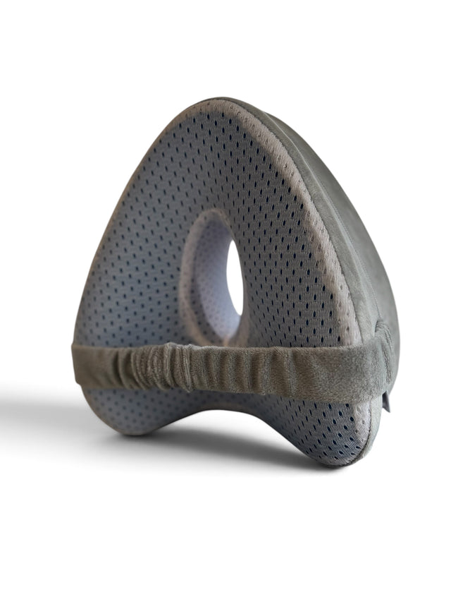Luxury Knee Pillow - for side sleepers. Soft and cooling with elastic.