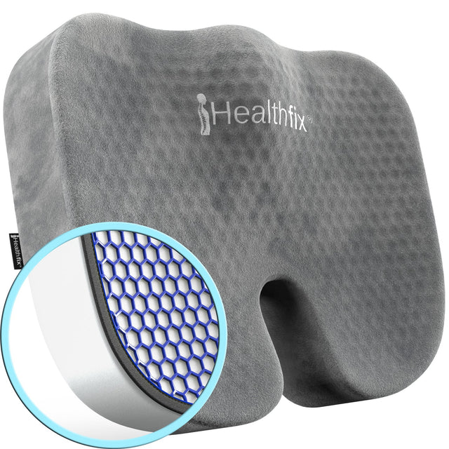 HoneyComp Air Seat – kylande sittdyna med urtag