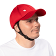 “BASEBALL” kasket, RIBCAP hovedbeskyttelse - Smart diskret model. CE + MDR godkendt - Seniorpleje - Hovedbeskyttelse - Ribcap - RIB-RIBBASRED B1 02 - Small-Medium -Rød -