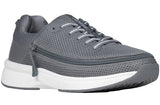 BILLY Limitless Herresko – Ekstra bred & åndbar Sneakers (Grå) - Seniorpleje - Sko & støvler med lynlås - BILLY - BM25179-010(XDR41) -  - 41 (EKSTRA BRED) - 