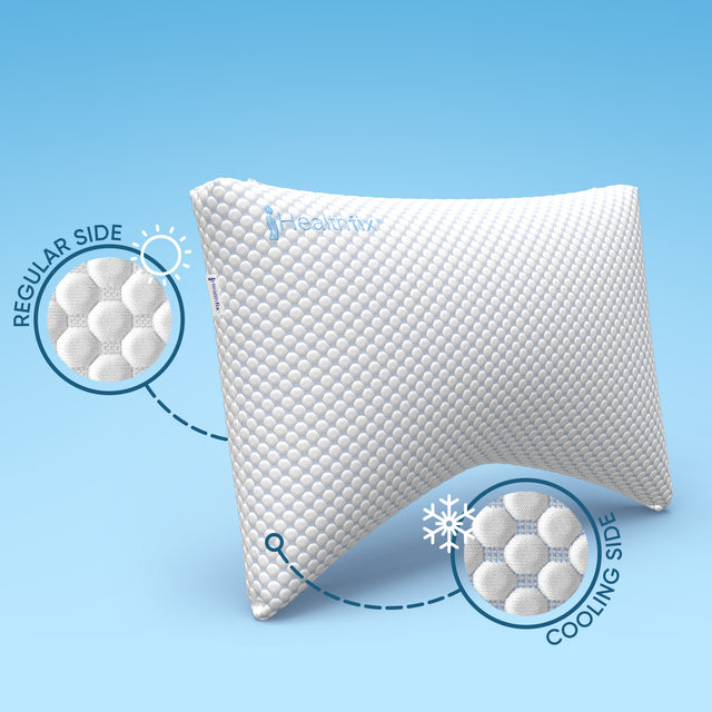 Cool Sleep – ergonomisk huvudkudde, justerbar