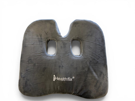 ErgoCurve – ergonomisk siddepude til skåleformede bilsæder - Seniorpleje - Halebenspuder - Healthfix GmBh - SPL-Heal08 -  - Grå - 