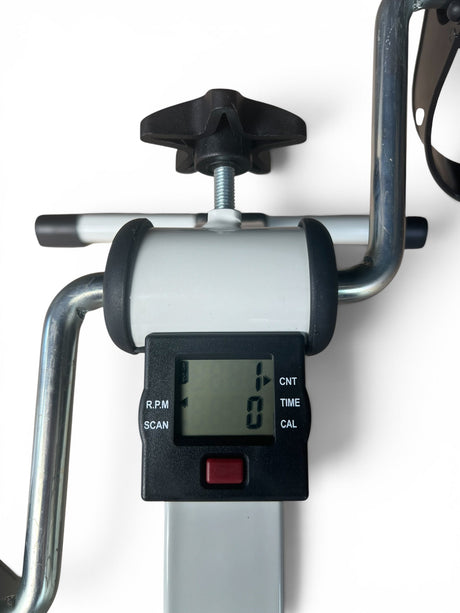 Foldbar digital pedaltræner 2,3 kg. Smart, ultra let og enkel at bruge. HVID - Seniorpleje - Pedaltrænere - MOBIAK - MOK-0803156 -  - 