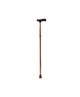 Foldbar stok i bronze –Let, justerbar og skridsikker vandrestok - Seniorpleje - Stokke - MOBIAK - MOK-0806523 -  - 