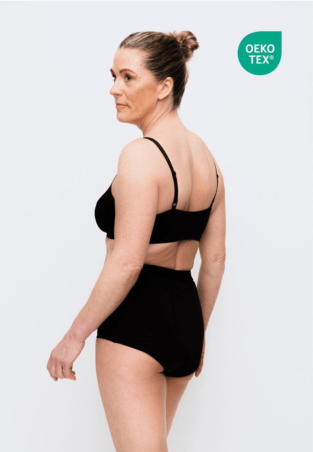 HIGH WAIST - Dametrusser til let inkontinens (90 ml). Unik pasform - Seniorpleje - Inkontinens underbuks - Studio444 - STUD - 06 - SMALL - 
