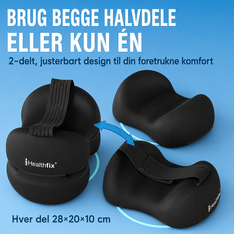 Side-Sleeper – justerbar knäkudde för sidoliggare