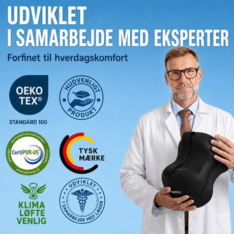 Side-Sleeper – justerbar knäkudde för sidoliggare