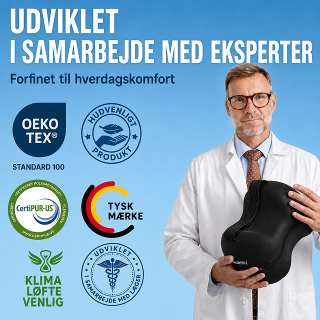Side-Sleeper – justerbar knäkudde för sidoliggare