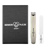Negleklippersæt DUO - 360° Drejelig negleklipper & Fil. Nem & præcis neglepleje - Seniorpleje - Ergonomisk negleklipper - Yangjiang Diguang Hardware Products - YDH - 01 - 