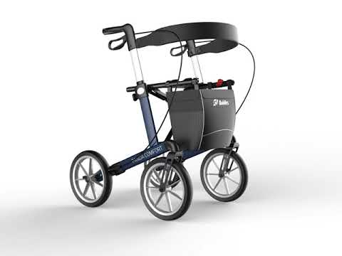 Panda Comfort – rollator för ojämn terräng