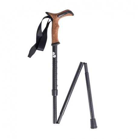 "SALJOL CARBON" Foldbar stok – Eksklusiv støtte til den aktive senior - Seniorpleje - Foldbar stok - Saljol - SAJ - 4058789012529 - 