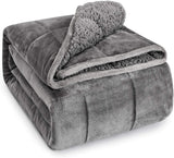 Tyngdetæppe - Blød og vamset. 7 kg. (135 x200) Få en rolig nattesøvn! - Seniorpleje - Tyngdedyne - Seniorpleje - SPL-WOLT01 -  - Sort - 