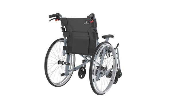 "ACTIVE ICON35" - ULTRA let rejse kørestol. Smart& foldbar. Kun 9 kg! - Seniorpleje - Letvægts kørestol - Rehasense - RHS-RWL35D4IB3 - 45 cm - -