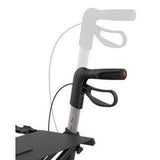 ATHLON HD - ekstra bredt sæde på 55 cm. Super flot og ultra let. Fås i antrazit. - Seniorpleje - Udendørs rollatorer - Rehasense - RHS-CRBKL700 - ATHLON HD, Antrazit, - -