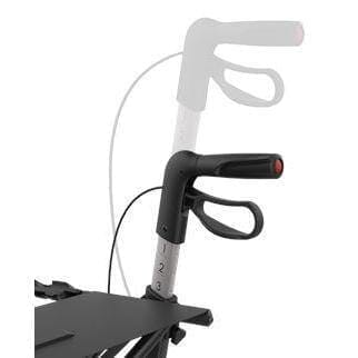 ATHLON HD - ekstra bredt sæde på 55 cm. Super flot og ultra let. Fås i antrazit. - Seniorpleje - Udendørs rollatorer - Rehasense - RHS-CRBKL700 - ATHLON HD, Antrazit, - -