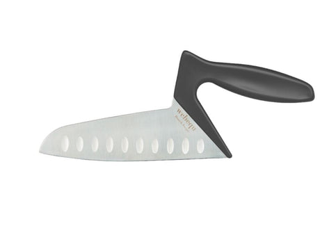 Ergonomisk Brødkniv med soft touch - Unikt design i verdensklasse. 5 farver - Seniorpleje - Ergonomiske køkkenknive - Webequ - WBQ-10090 - Grå - -