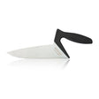 Ergonomisk Kokkekniv, soft touch - unik og let. 22,2 cm. Fås i 5 unikke farver - Seniorpleje - Ergonomiske køkkenknive - Webequ - WBQ-11001 - Sort - -