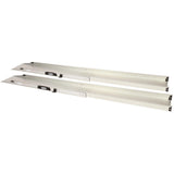 Foldbar teleskoprampe. Letvægts model, flot og skridsikker. 4 størrelser. - Seniorpleje - Teleskopramper - Mobilex - MBX-TM-055 - 26 cm -55 cm -
