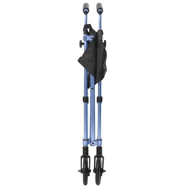 "FOLDY" - Super solidt, ultra let & foldbart gangstativ. Sikker kontrolleret stå-funktion - Seniorpleje - Gåstøtte - Rehastage - RST-4300-CB - - -