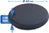 Gelepude med 360˚ rotation - blød og lækker. Nem at dreje rundt. Hul i midten. 42 x 42 cm - Seniorpleje - Drejepuder - Seniorpleje - SPL-MAX01 - - -