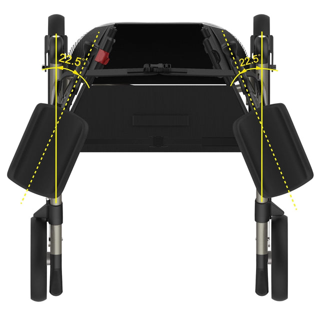 Navigator Air Outdoor - med smarte justerbare armstøtter (2 forskellige vinkler) - Seniorpleje - Udendørs rollatorer - Rehasense - RHS-NACHL600 - - -
