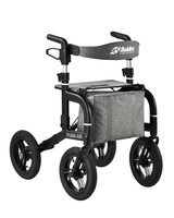 NYHED! Puma Air Rollator - Solid & smart off-road rollator med stabilitet og komfort. 9,8 kg - Seniorpleje - Udendørs rollatorer - Seniorpleje - MBX-312501 - - -