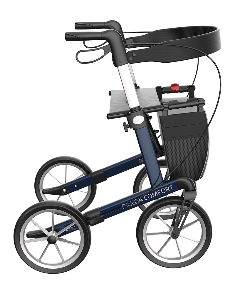 Panda Comfort rollator - Luksus rollator til eventyr og ujævnt terræn" NYHED! - Seniorpleje - Udendørs rollator - Seniorpleje - MBX-312601 - - -