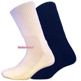 “ReflexWear - komfortsokker. Øger blodcirkulation & heling af sår. 2 varianter - Seniorpleje - Seniorpleje - KILDE-200011 - TYKKE -SORT/ 35-38 - -