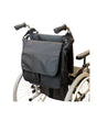 Sort kørestolstaske 35x31x12 cm - Praktisk og klassisk skuldertaske til din kørestol - Seniorpleje - Kørestolstaske - Mobilex - MBX-279052 - - -