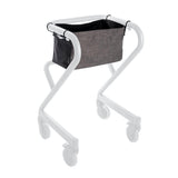 TILBEHØR - Åben stoftaske, (PAGE ROLLATOR). Mørkerå - Seniorpleje - Tilbehør Saljol - Saljol - SAJ-4058789008720 - - -