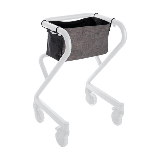TILBEHØR - Åben stoftaske, (PAGE ROLLATOR). Mørkerå - Seniorpleje - Tilbehør Saljol - Saljol - SAJ-4058789008720 - - -