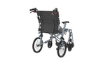 “TRAVEL-LIGHT” ICON35 letvægts rejse-kørestol (8,2 kg). Foldbar & fylder minimalt. - Seniorpleje - Rehasense - RHS-RWB35D4IB0 - 45 cm - -